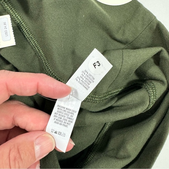 New Aerie OG Full Length Leggings Green Size XL - Picture 5 of 8